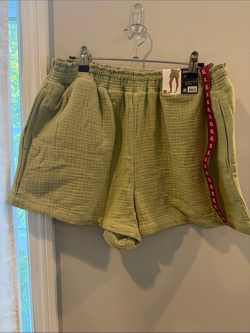 Billabong Olive Green Athletic Shorts